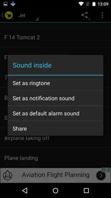 Sonidos de aviones android App screenshot 5